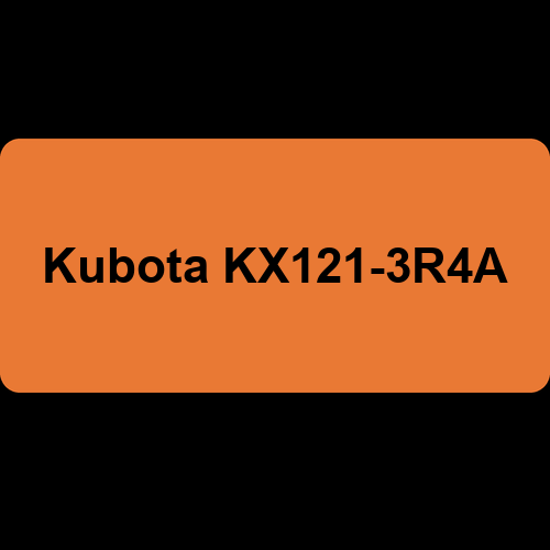 Kubota KX121-3R4A
